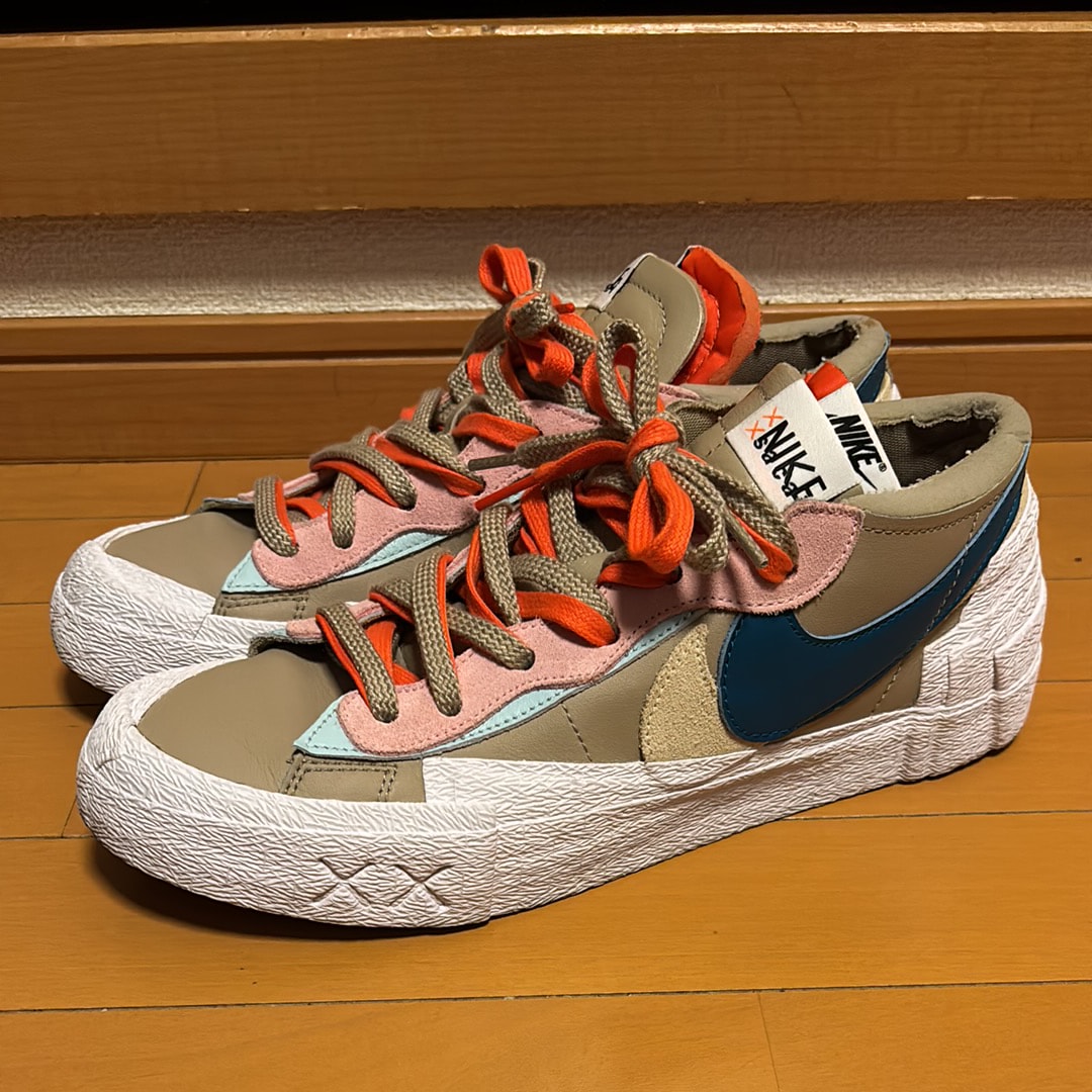 KAWS × sacai × Nike Blazer Low "Reed"