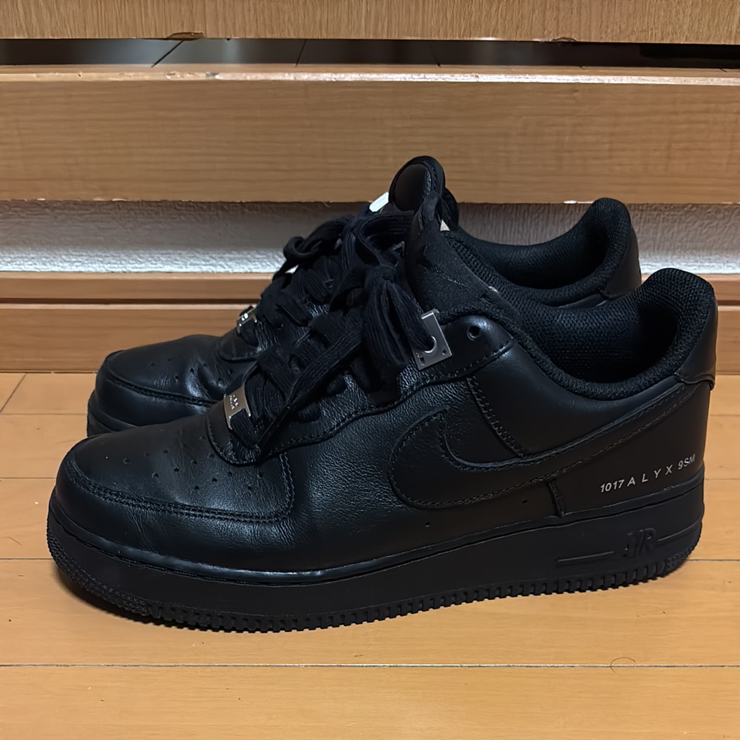 1017アリクス9SM × ナイキ エアフォース1 ロー "ブラック"
