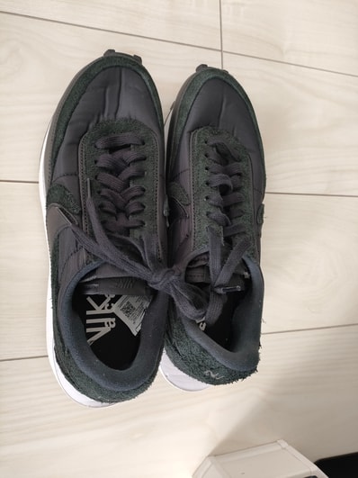 sacai × Nike LDV Waffle "Triple Black"