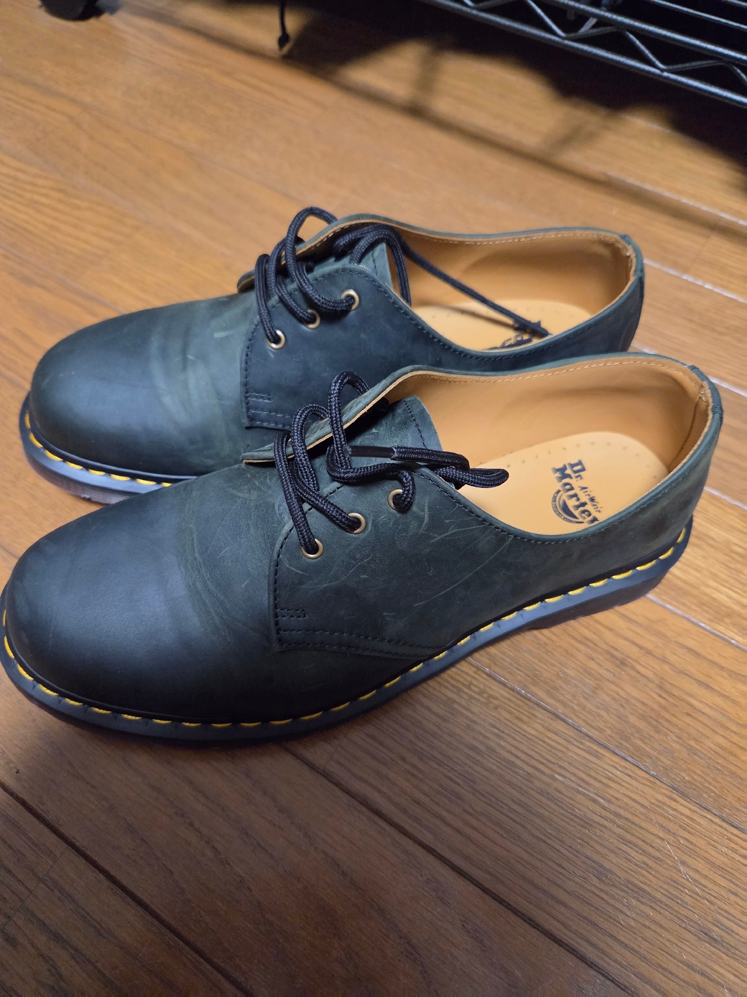 Dr.Martens 1461 3-Eye Shoe "DMS Green"