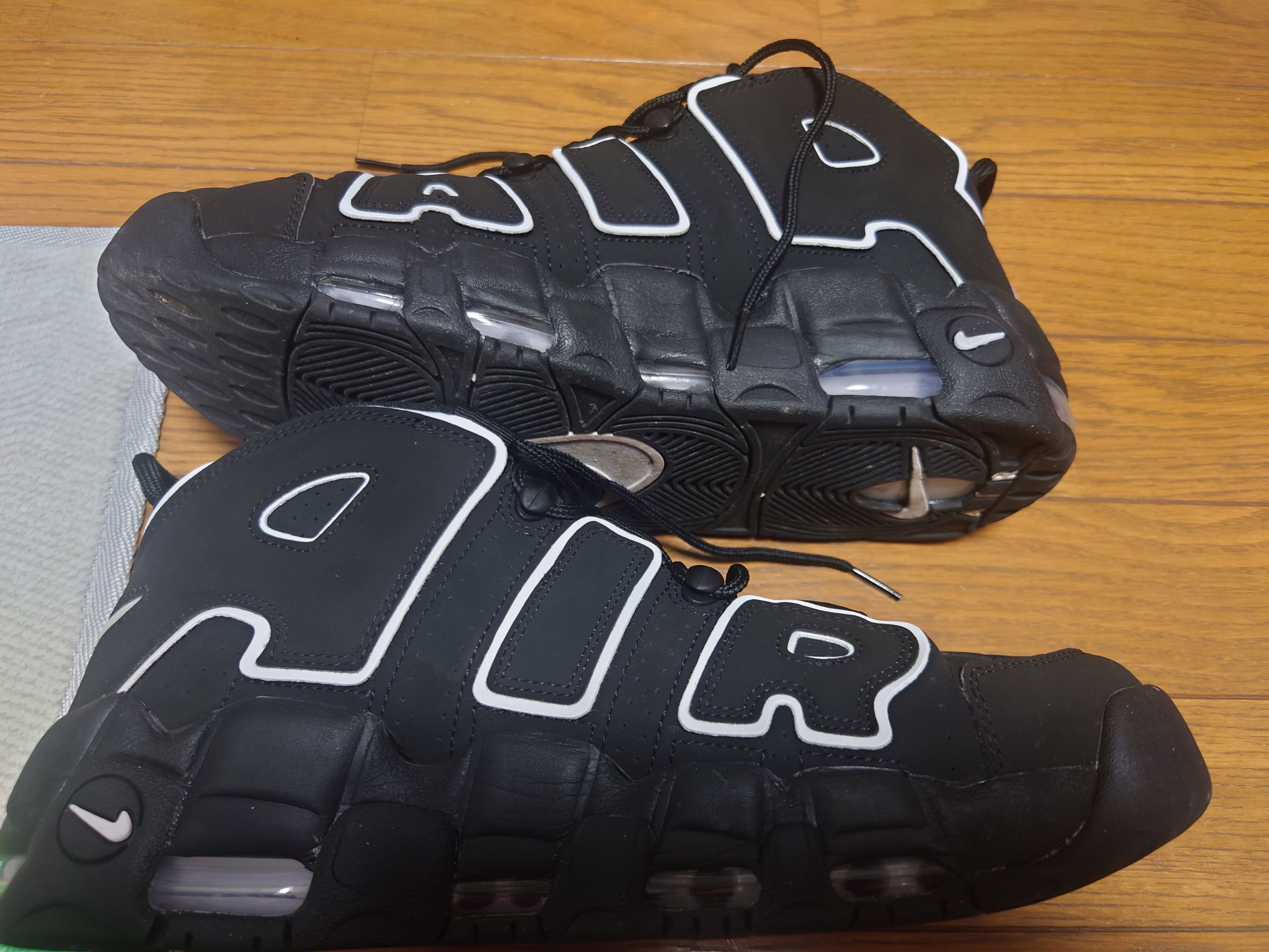 NIKE AIR MORE UPTEMPO "BLACK/WHITE"(2016)