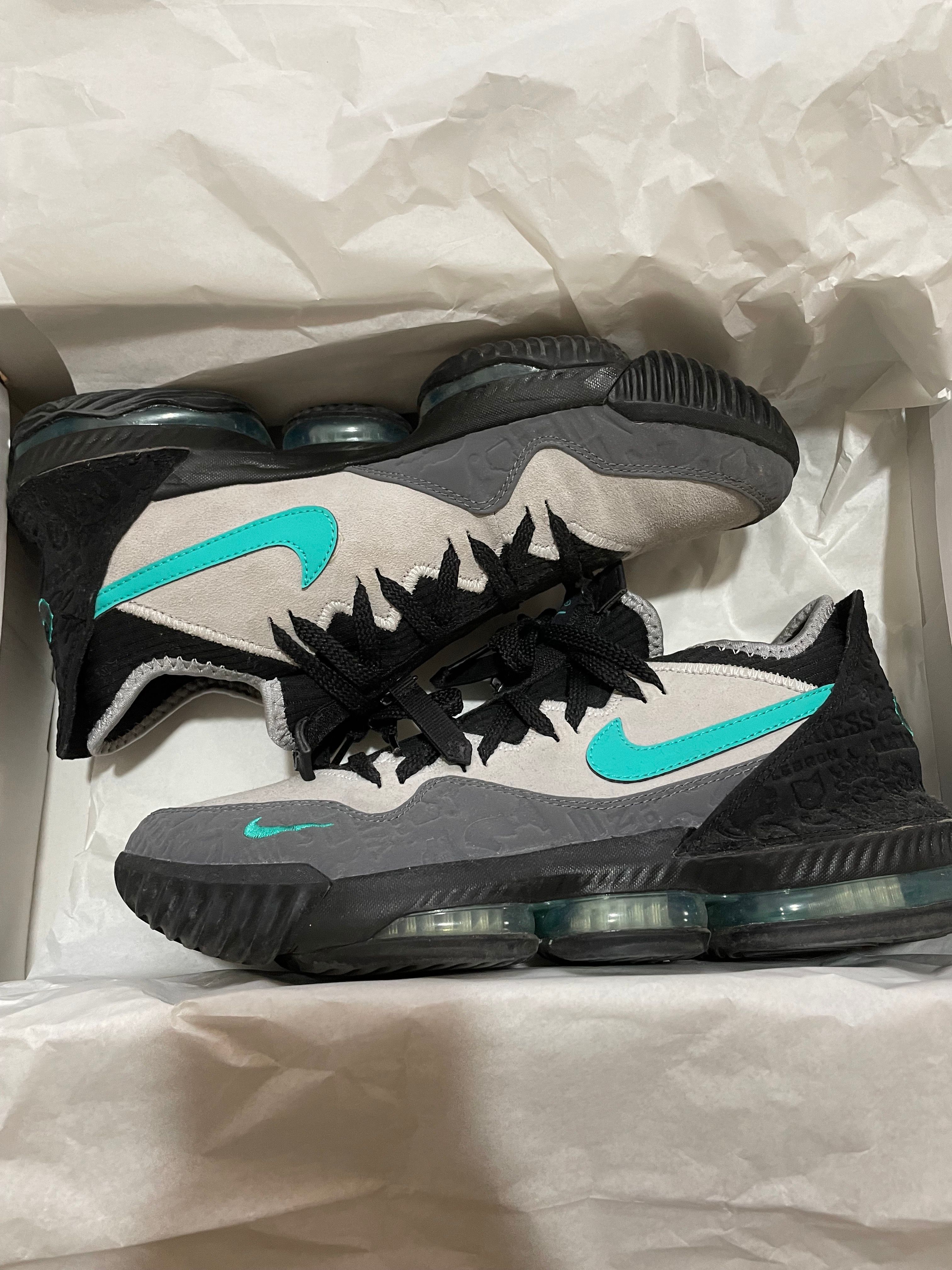 atmos × Nike LeBron 16 "Clear Jade"
