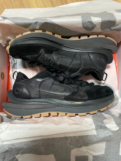 sacai × Nike VaporWaffle "Black Gum"