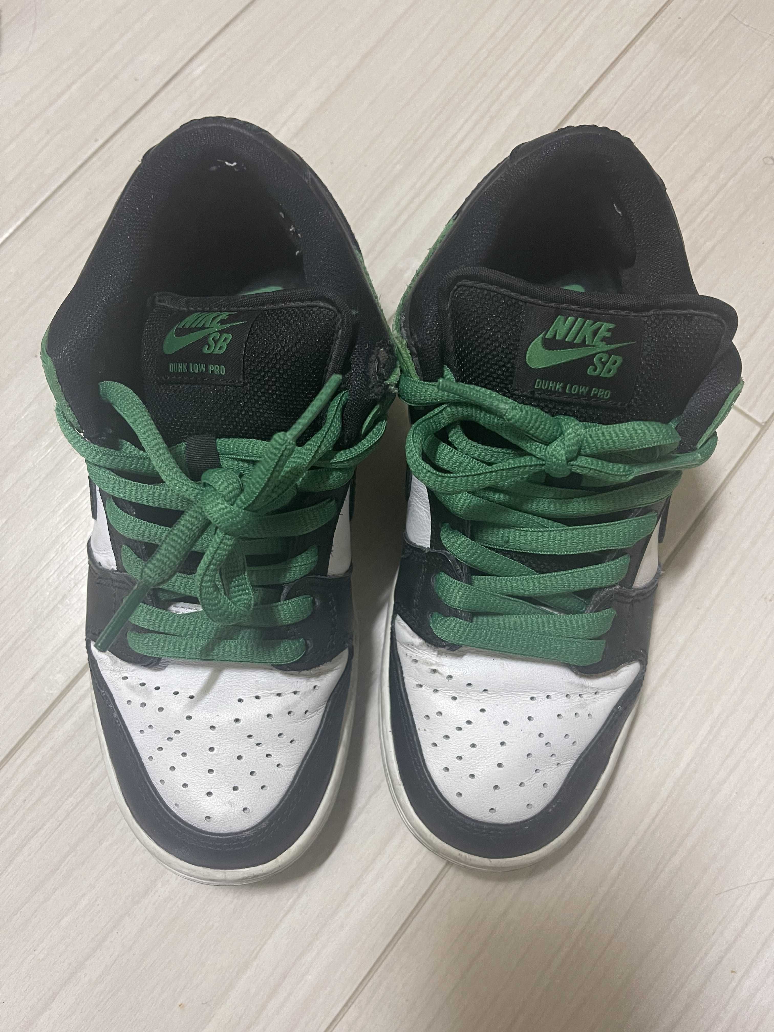 Nike SB Dunk Low Pro "Black and Classic Green"
