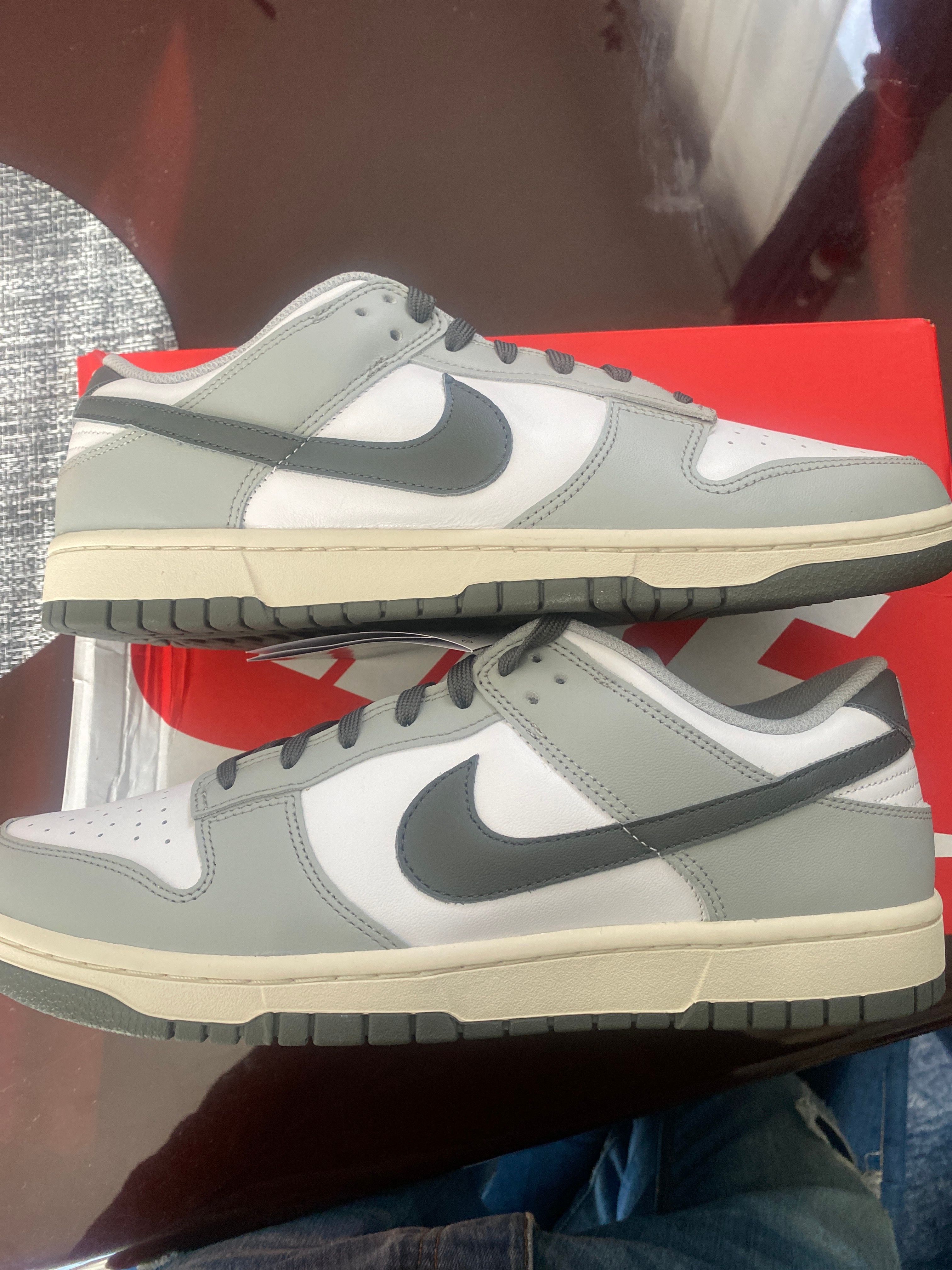 Nike Women's Dunk Low "White Light Smoke Grey"