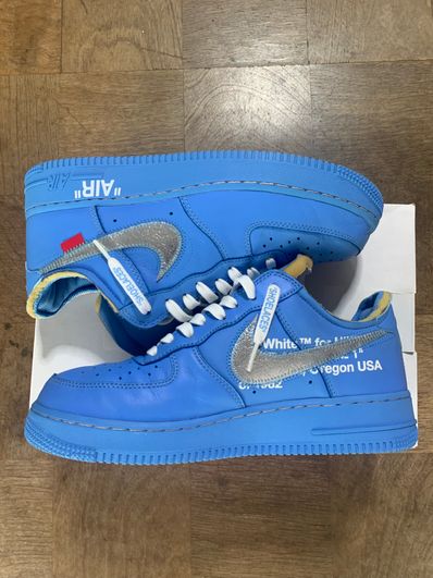 Baby blue off white air force 1 sales