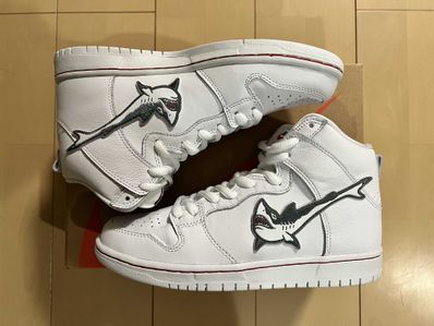 Oski x Nike SB Dunk High "Great White Shark"