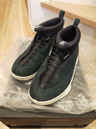 Nike Air Jordan 15 Retro PSNY "Black Suede"