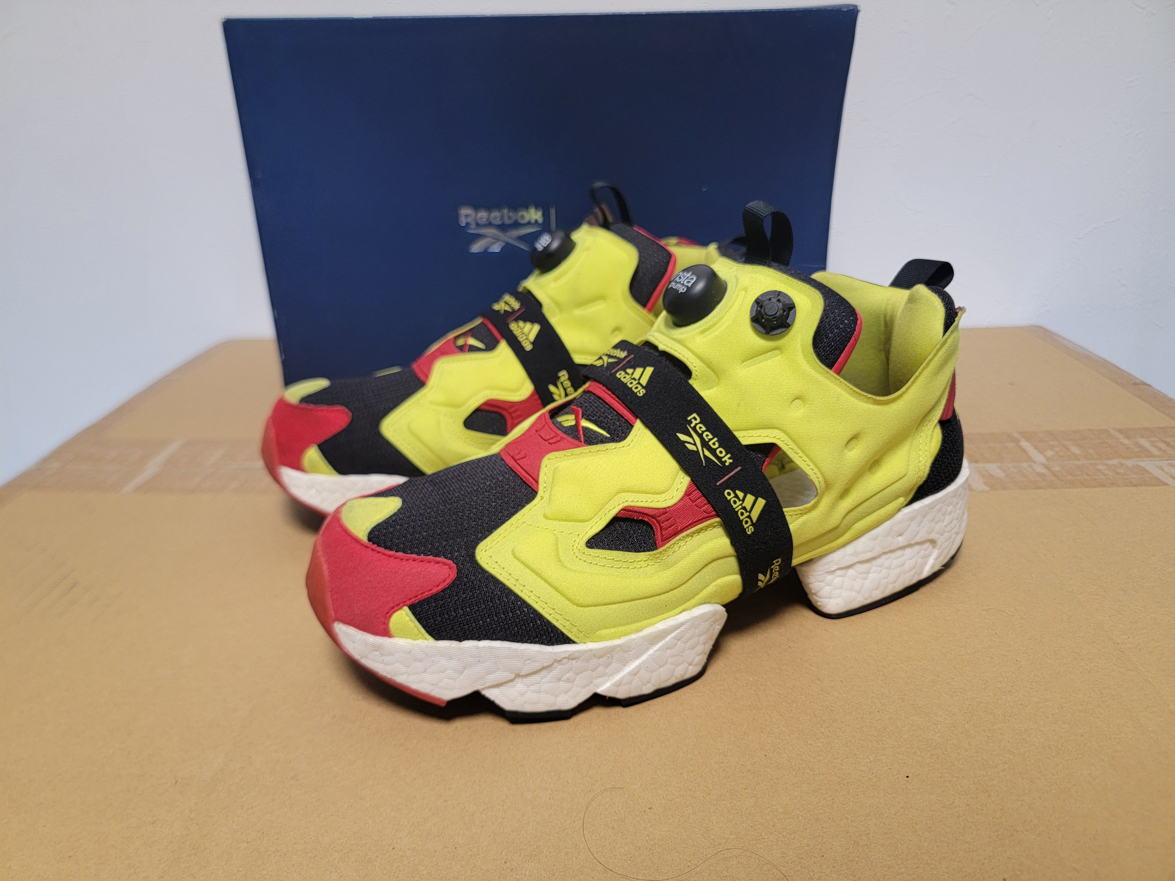 ADIDAS × REEBOK INSTAPUMP FURY BOOST OG "YELLOW/RED"