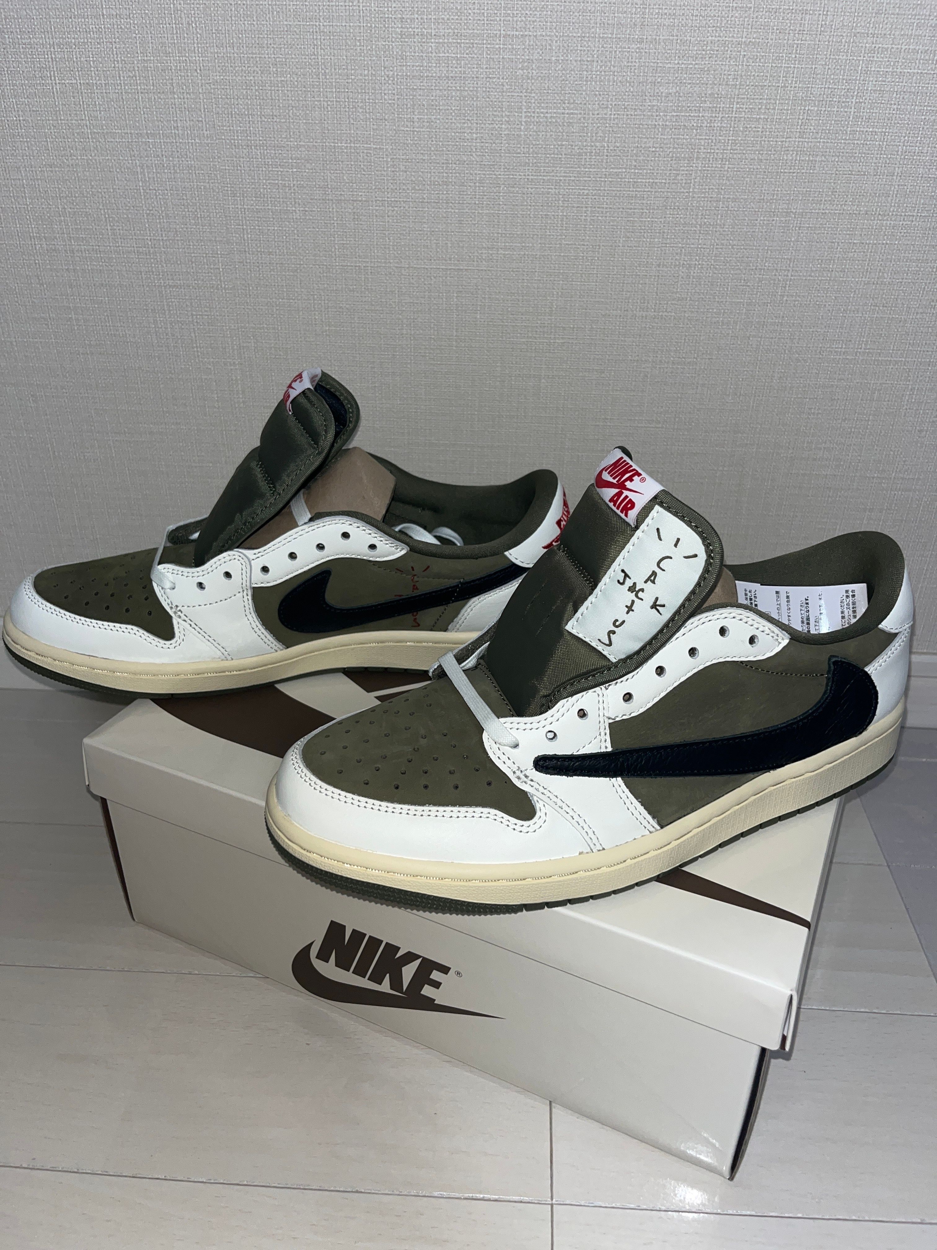 Travis Scott × Nike Air Jordan 1 Low OG SP "Reverse Olive"
