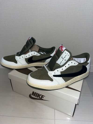 Travis Scott × Nike Air Jordan 1 Low OG SP "Reverse Olive"