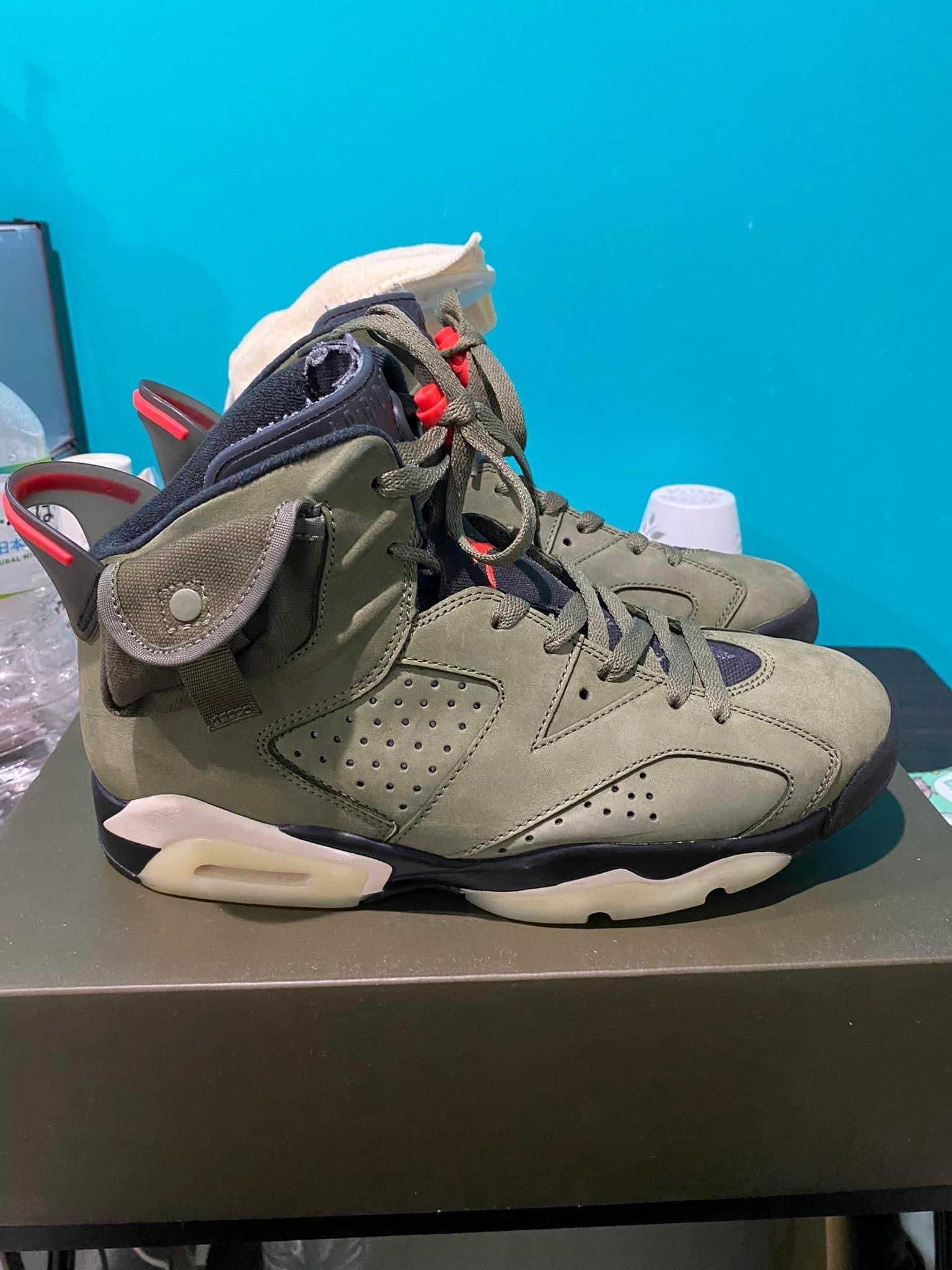 Travis Scott × Nike Air Jordan 6 Retro "Medium Olive"