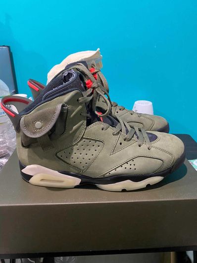Travis Scott × Nike Air Jordan 6 Retro "Medium Olive"