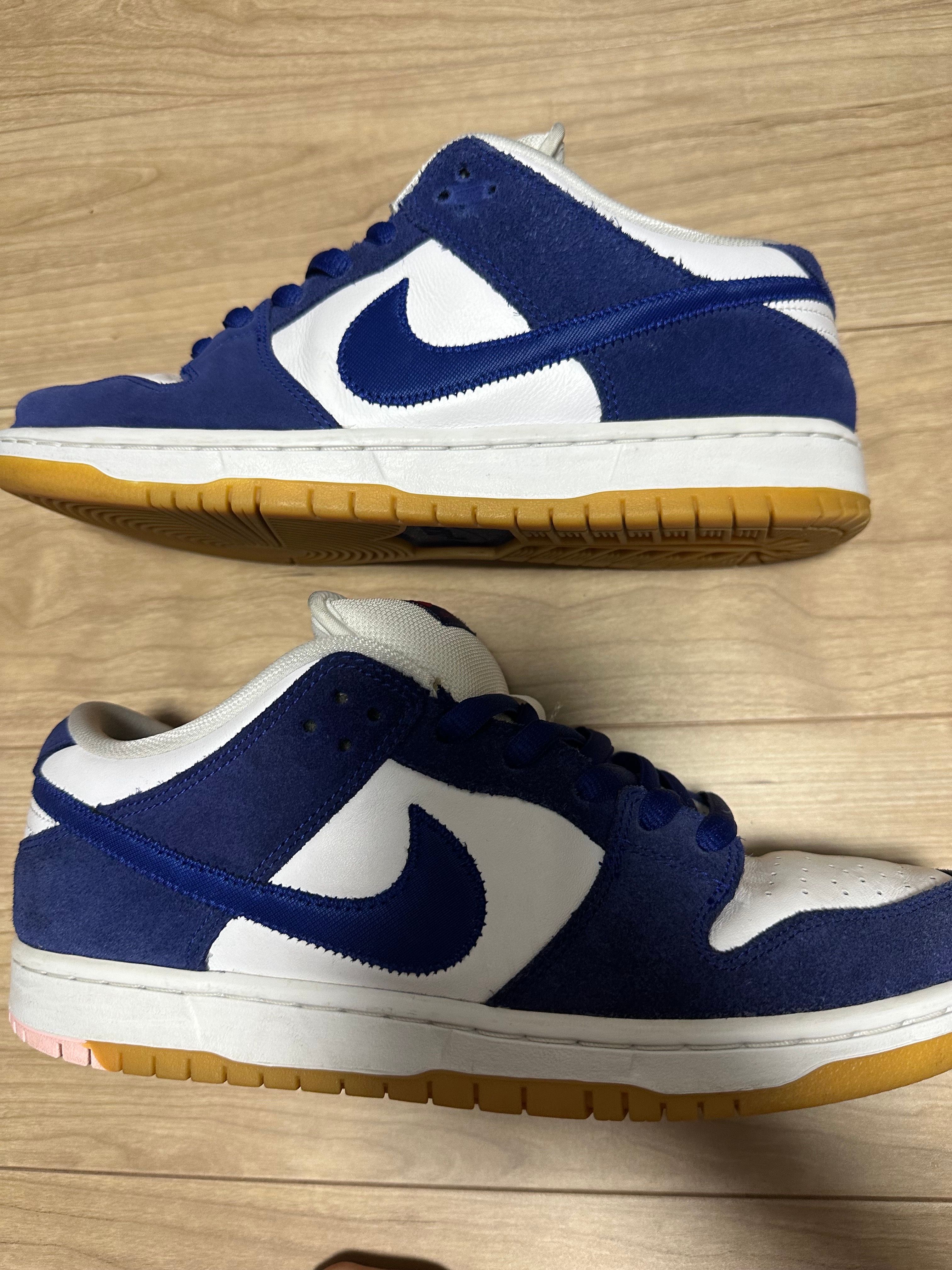 Nike SB Dunk Low "Los Angeles Dodgers/Deep Royal Blue"