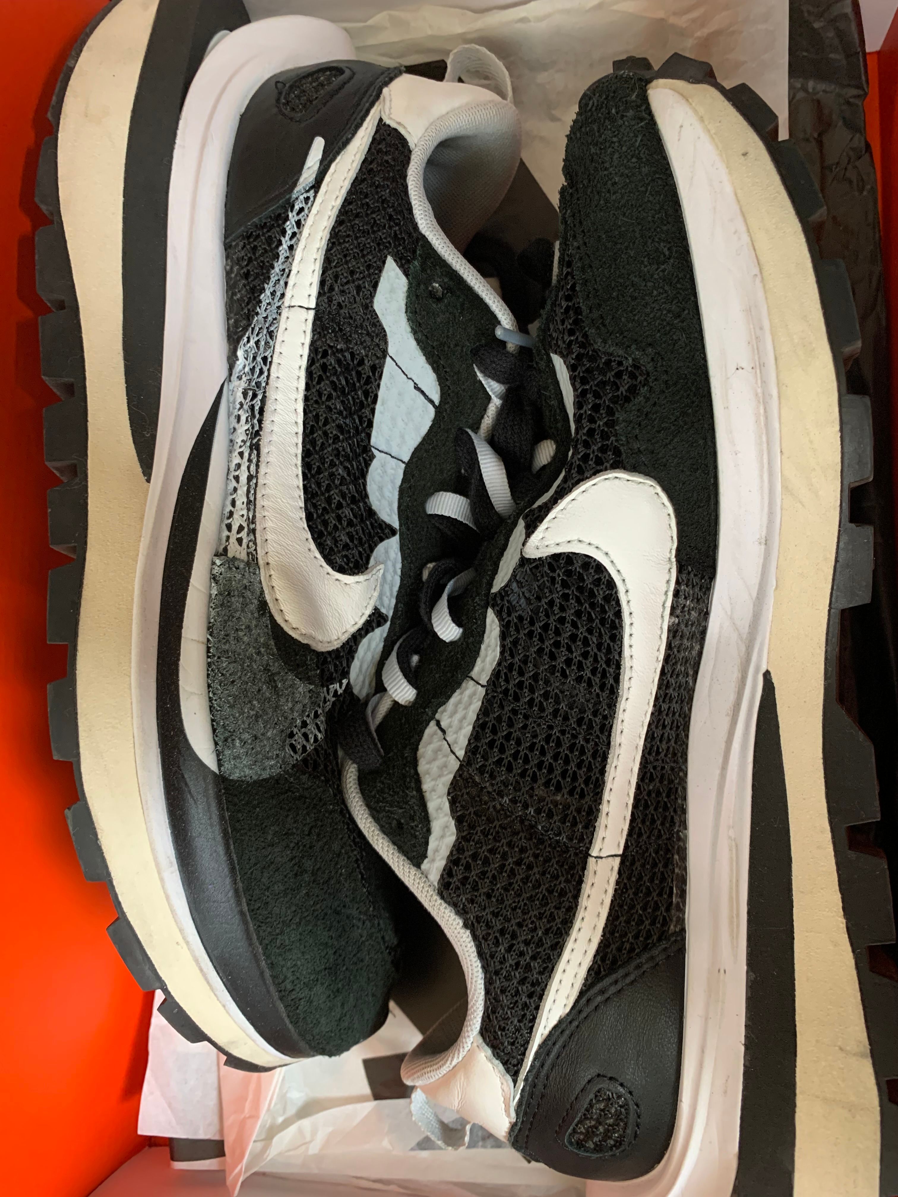 sacai × Nike Vapor Waffle "Black and White"