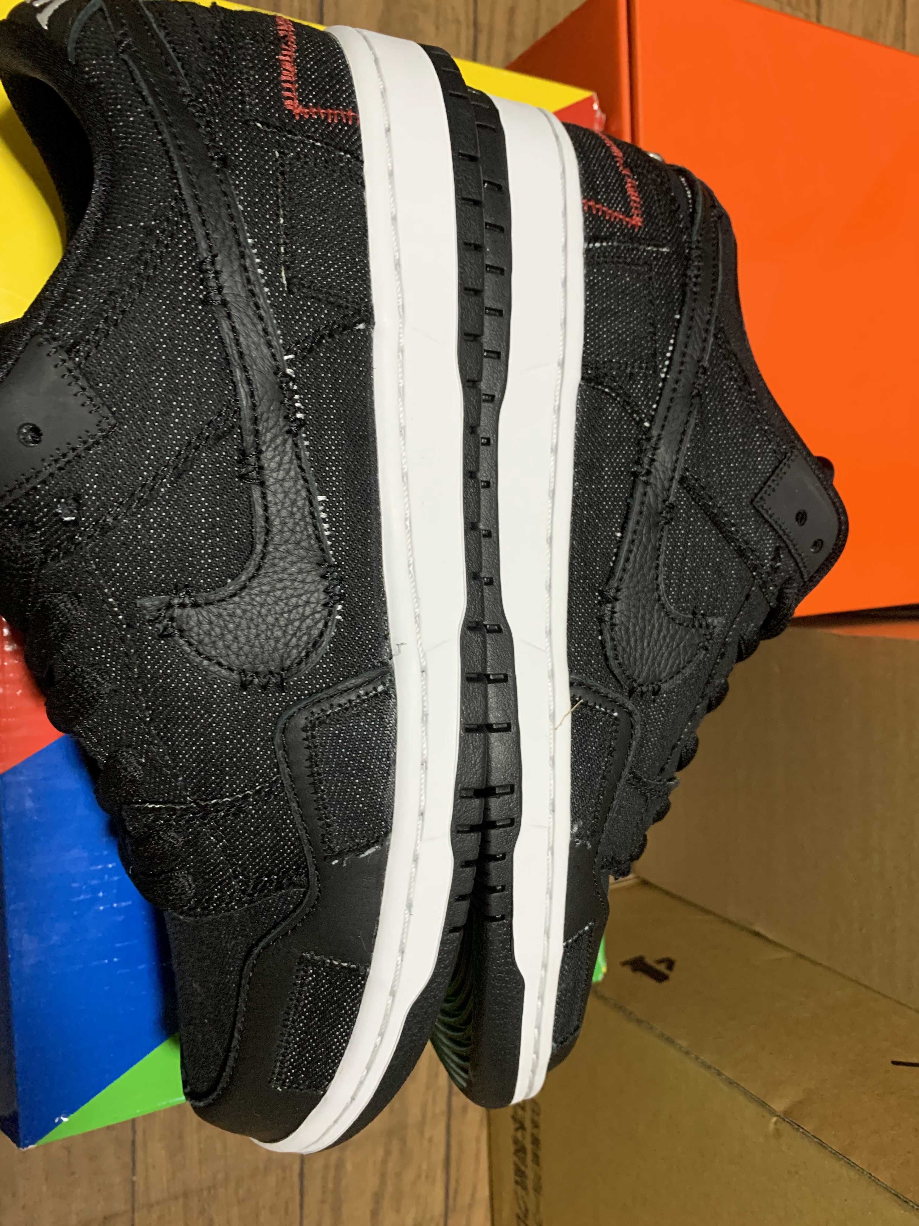 Wasted Youth × Nike SB Dunk Low "Black Denim" / VERDY