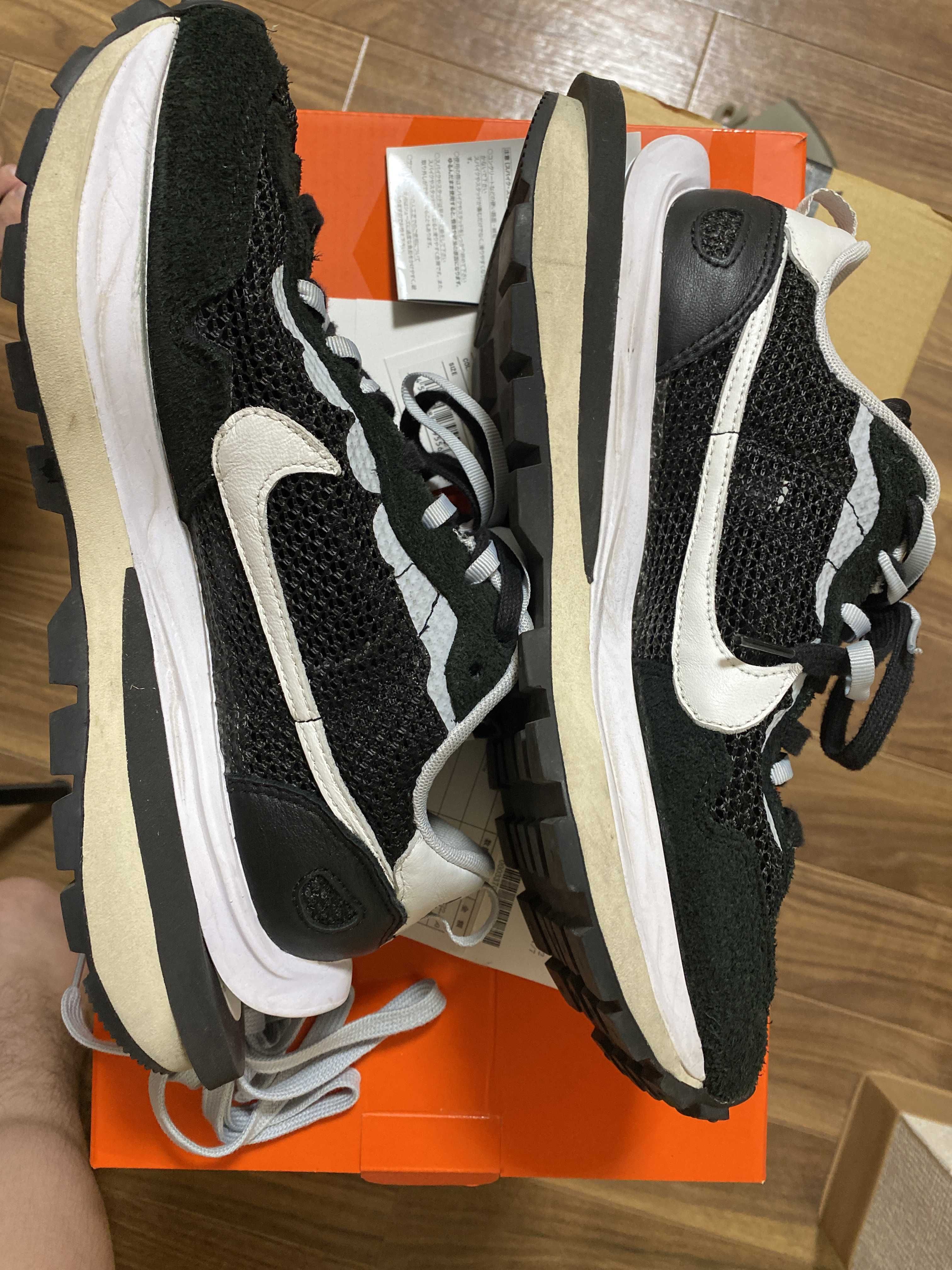 sacai × Nike Vapor Waffle "Black and White"