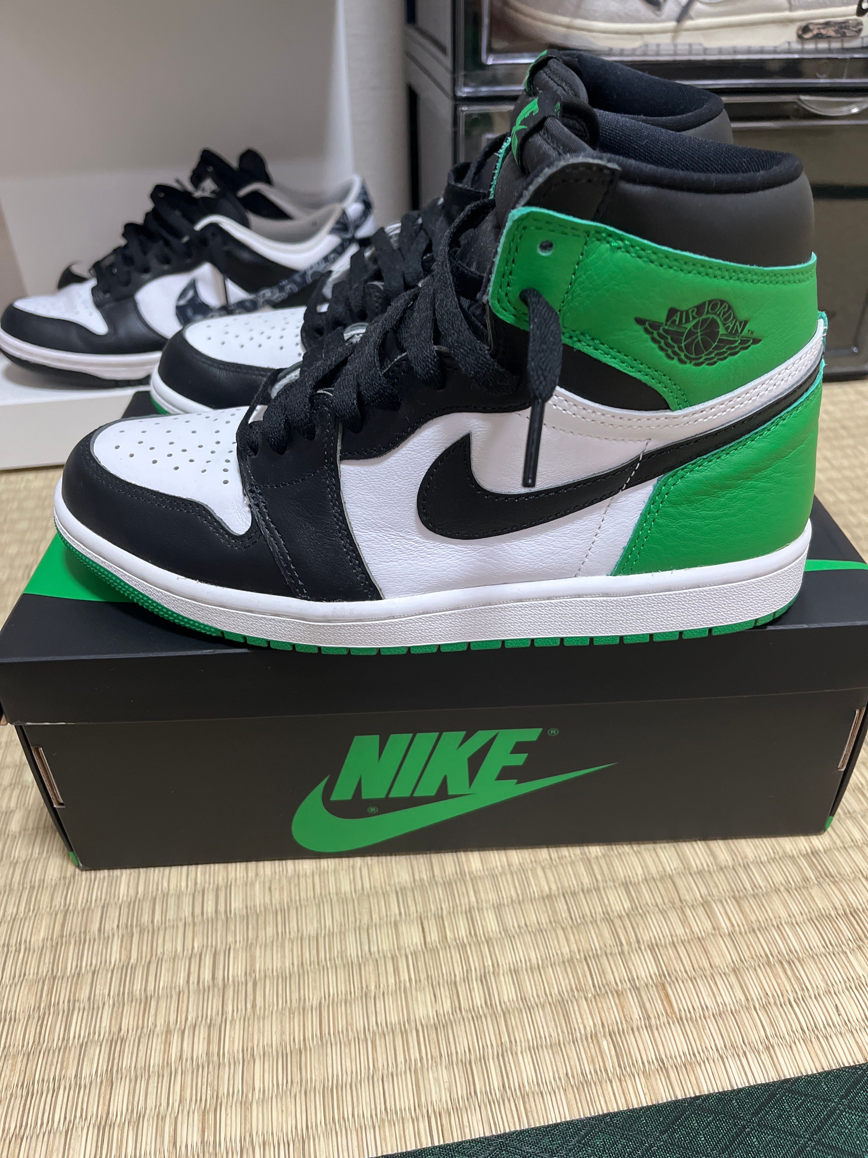 Nike Air Jordan 1 Retro High OG "Celtics/Black and Lucky Green" (2023)