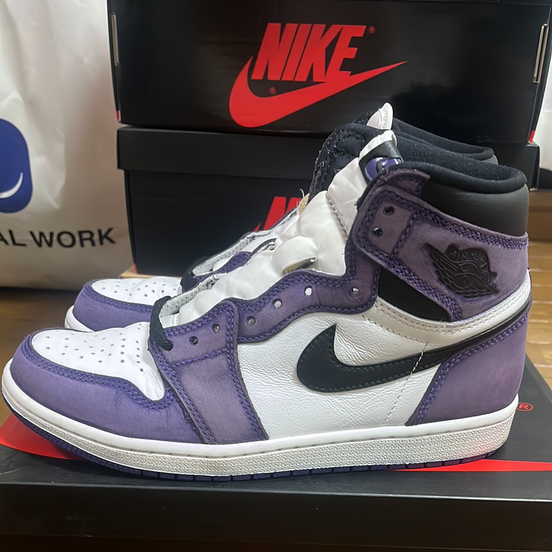 Nike Air Jordan 1 Retro High OG "Court Purple White/Black" (2020)