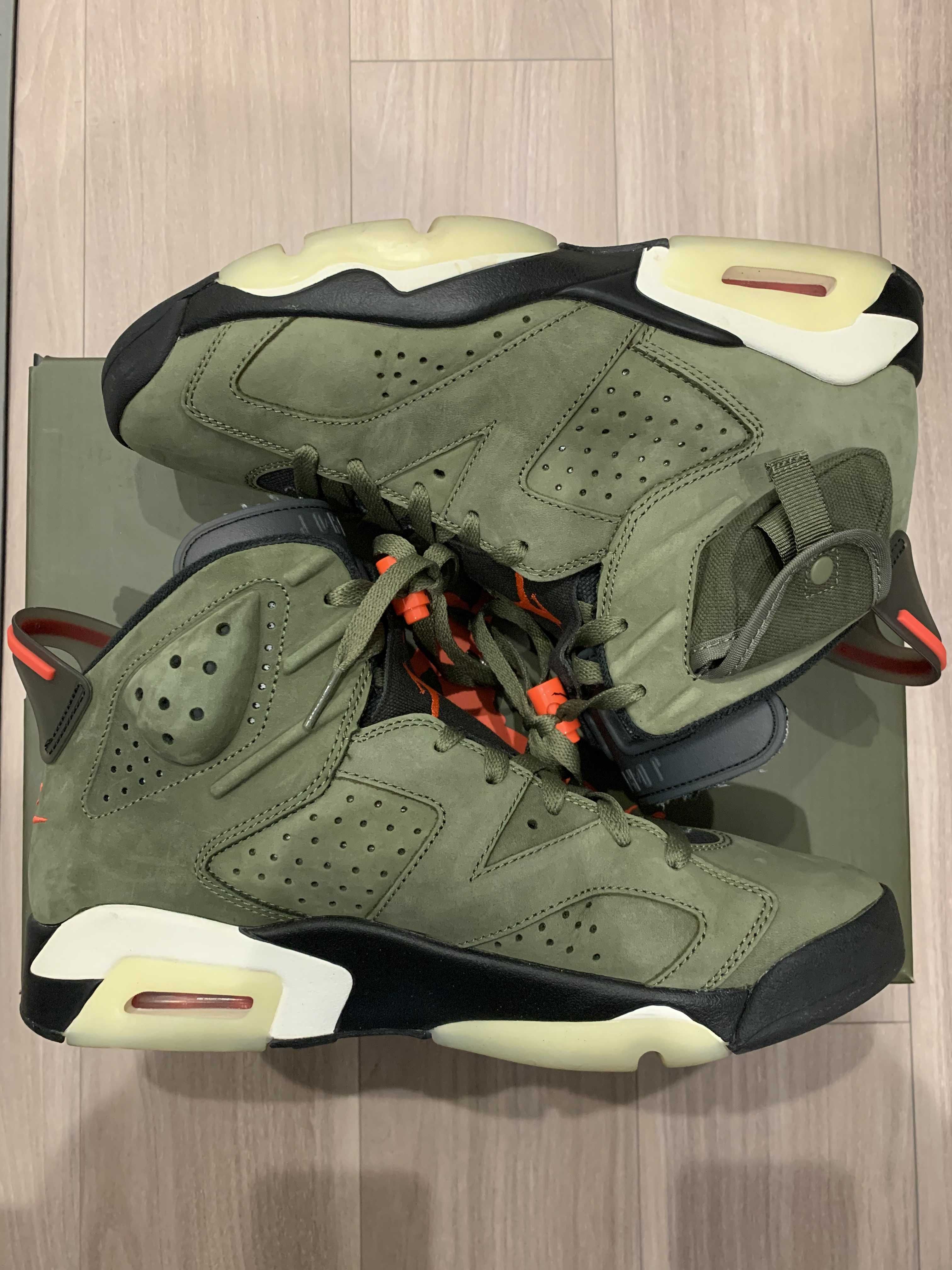 Travis Scott × Nike Air Jordan 6 Retro "Medium Olive"