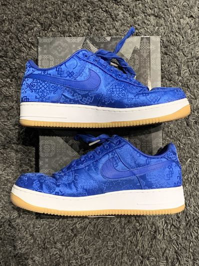 CLOT × Nike Air Force 1 Low "Blue"