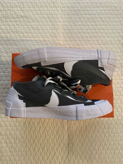 Sacai × Nike Blazer Low "Iron Grey"