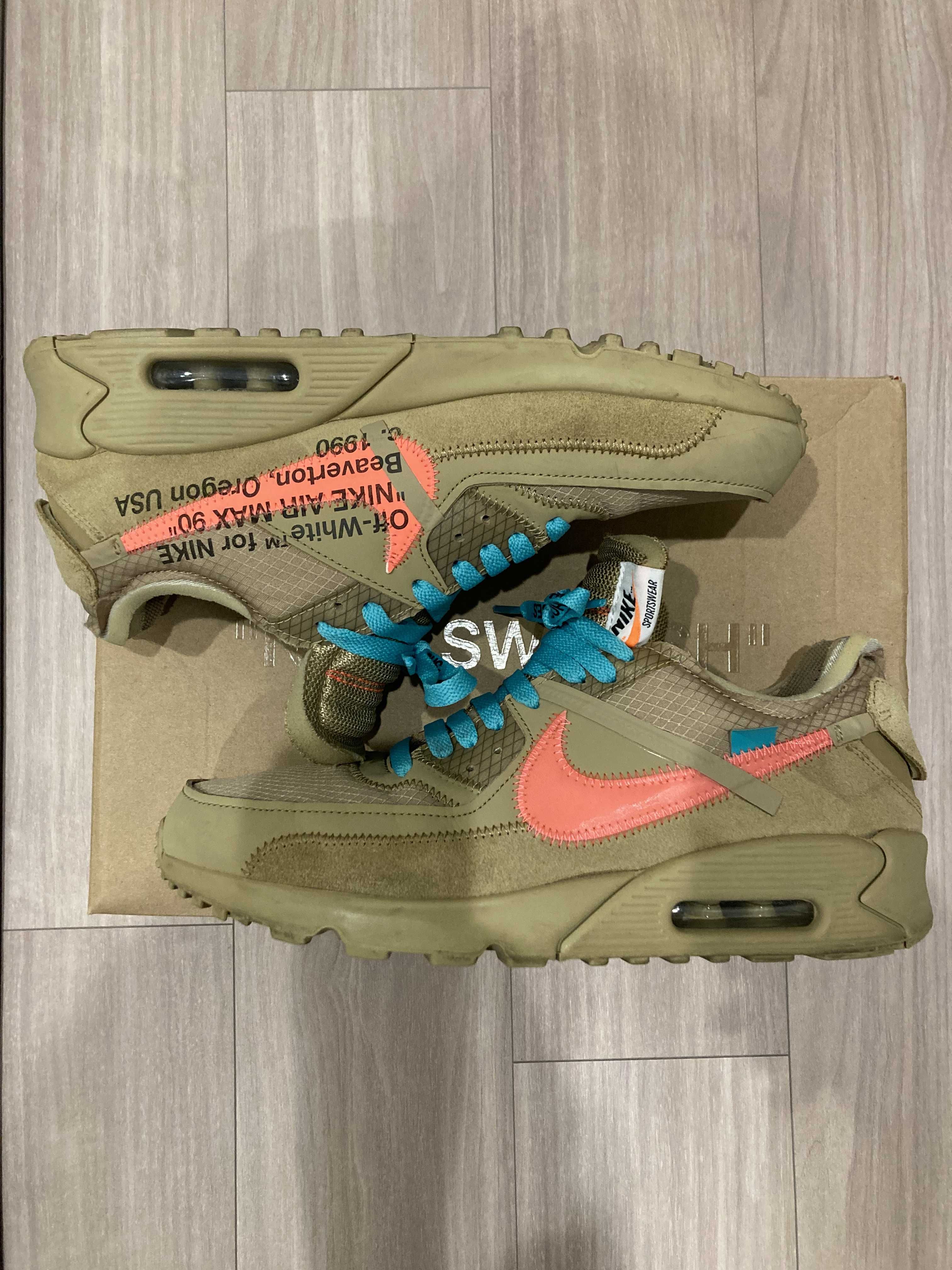 Off-White × Nike Air Max 90 "Desert Ore"