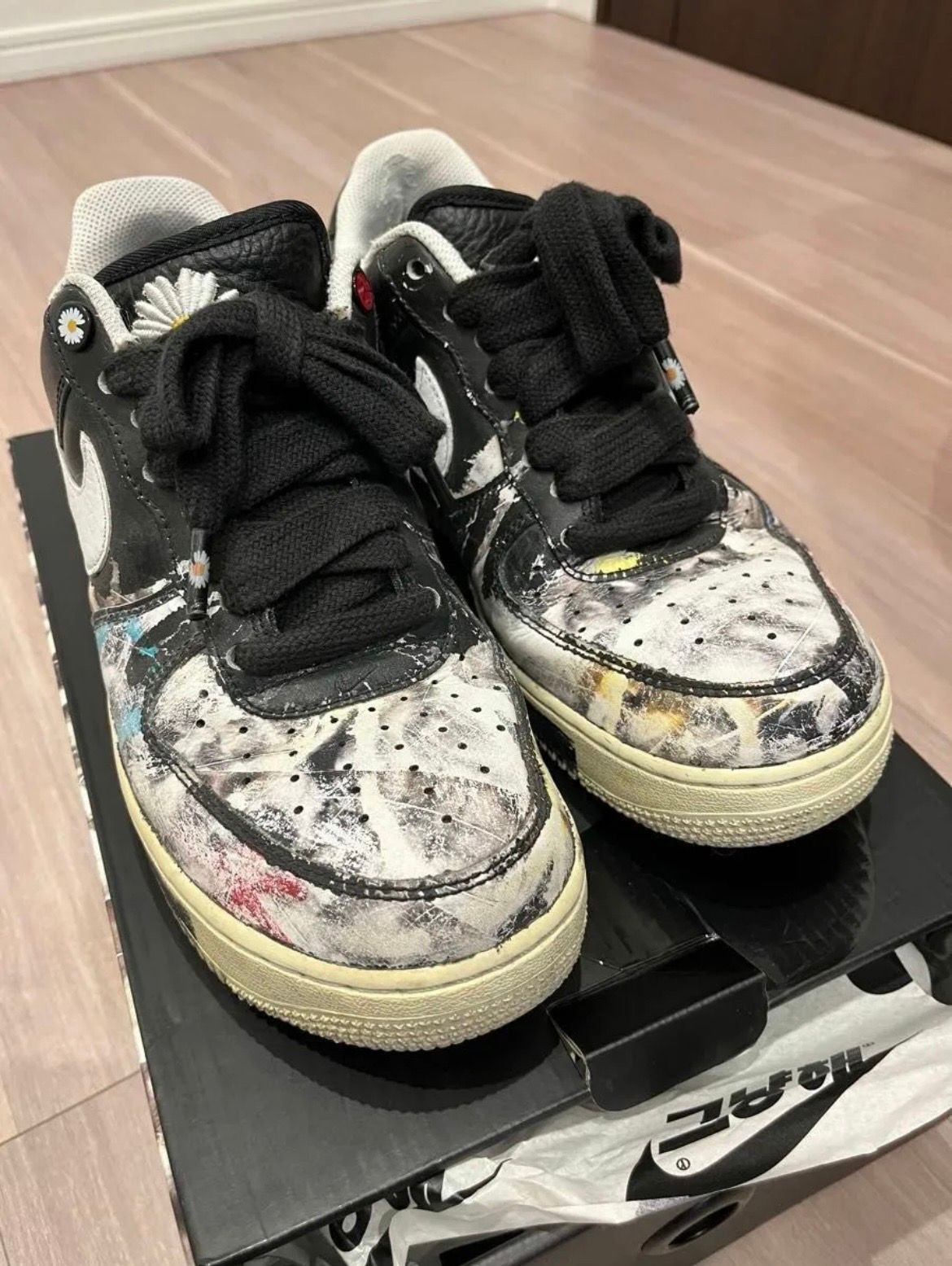 PEACEMINUSONE × Nike Air Force 1 Low Para Noise "Black" / G-DRAGON