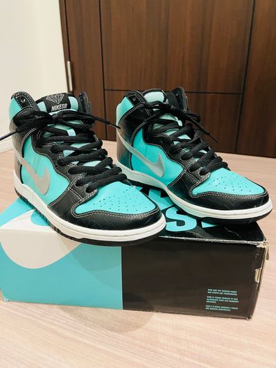 Diamond Supply × Nike SB Dunk High "Tiffany"