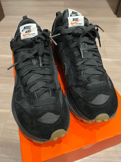 sacai × Nike VaporWaffle "Black Gum"
