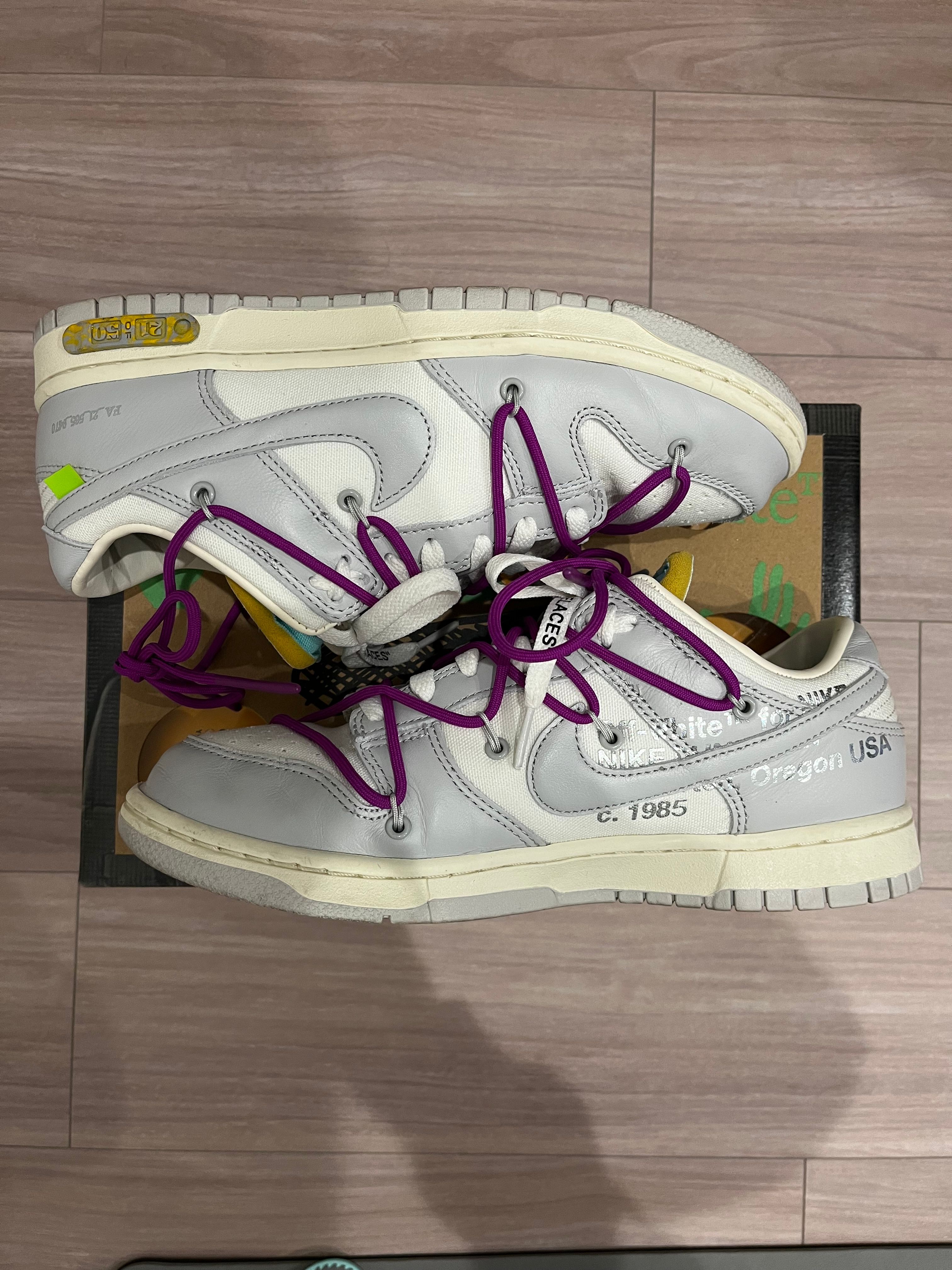 Off-White × Nike Dunk Low 1 of 50 "Lot.21"