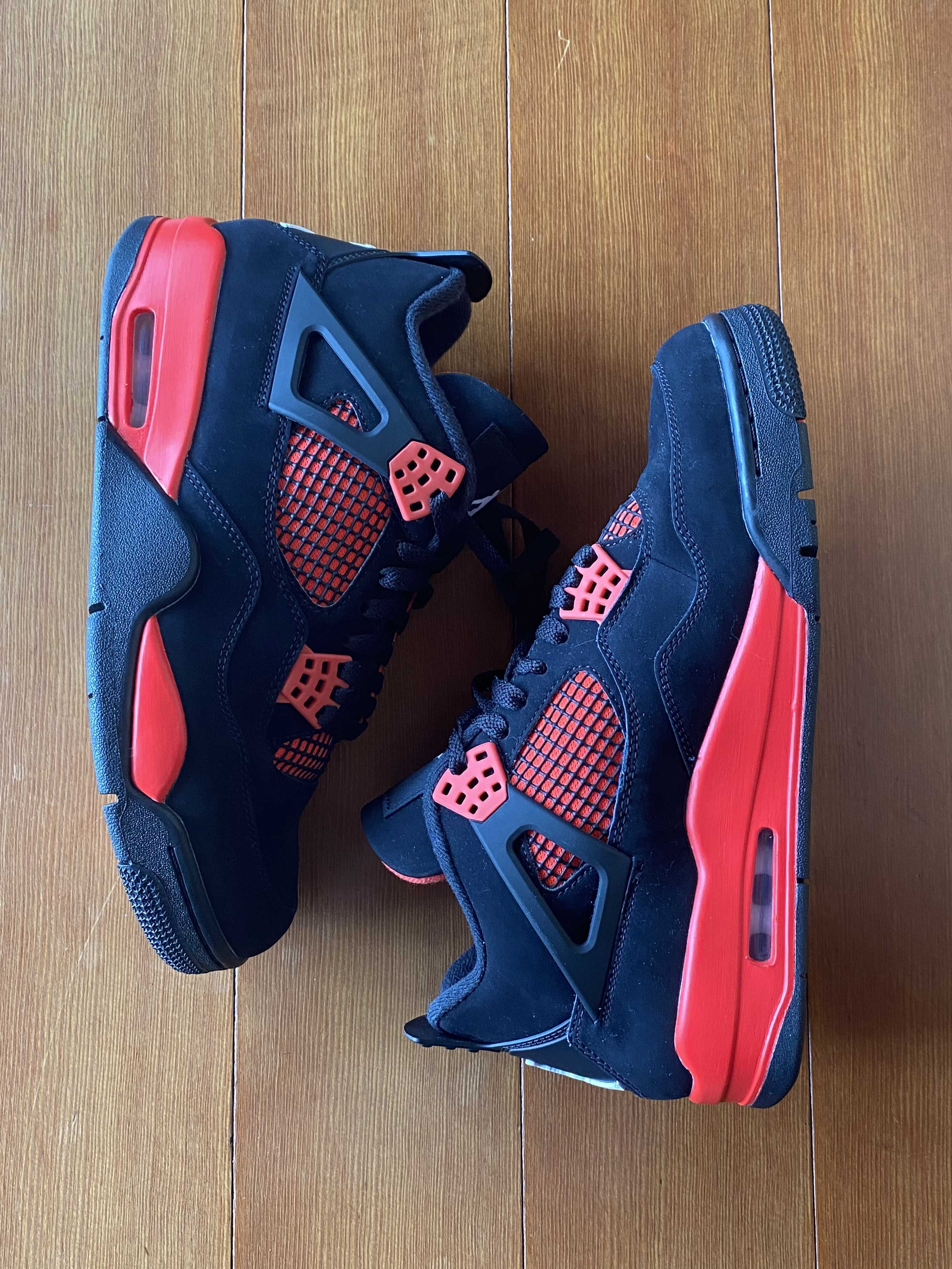 Nike Air Jordan 4 "Red Thunder/Crimson"