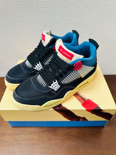 UNION × Nike Air Jordan 4 "Off Noir"