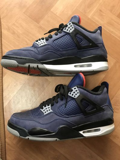 Nike Air Jordan 4 Retro WNTR "Loyal Blue/White/Black"