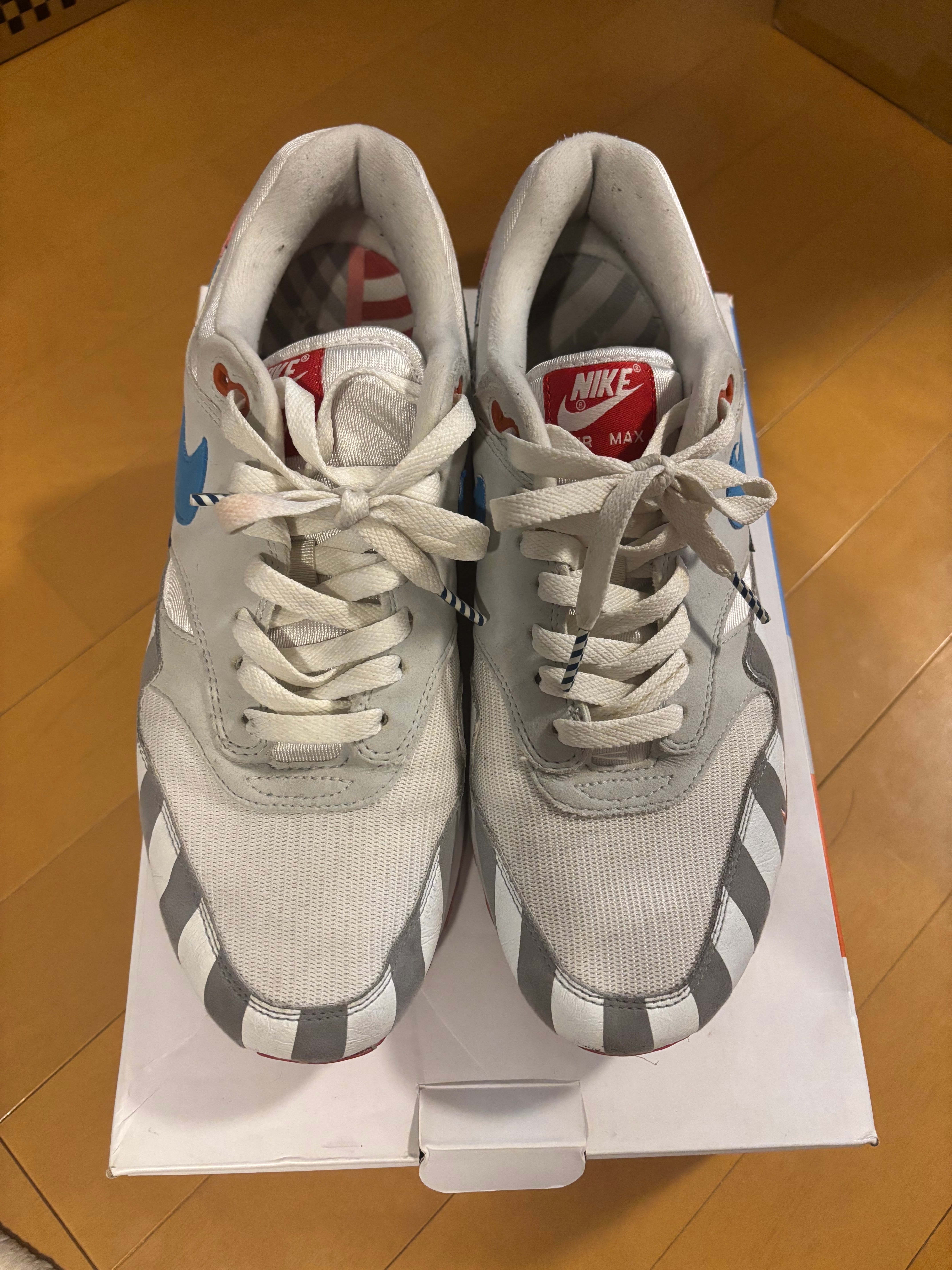 Parra × Nike Air Max 1 "White/Pure Platinum"