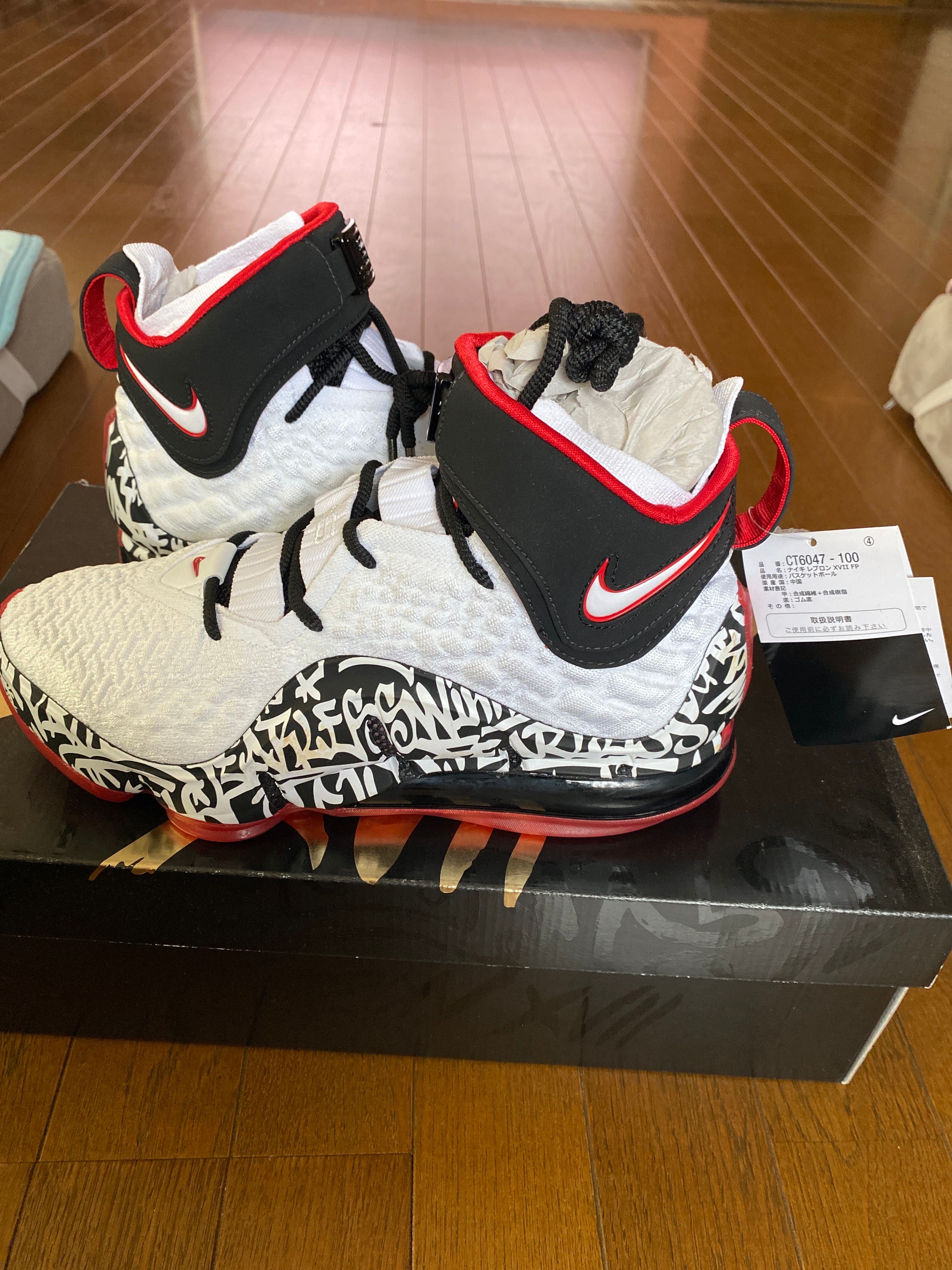 NIKE LEBRON XVII GRAFFITI