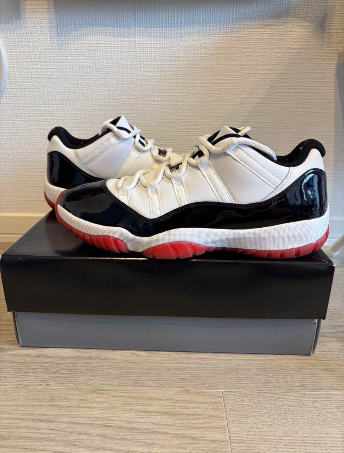 Jordan エアジョーダン 11 ブラック/レッド　27.5 NIKE公式】キッズ エア ジョーダン 'Air Jordan 11 Collection