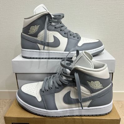 Nike Women's Air Jordan 1 Mid "Grey/Sail"