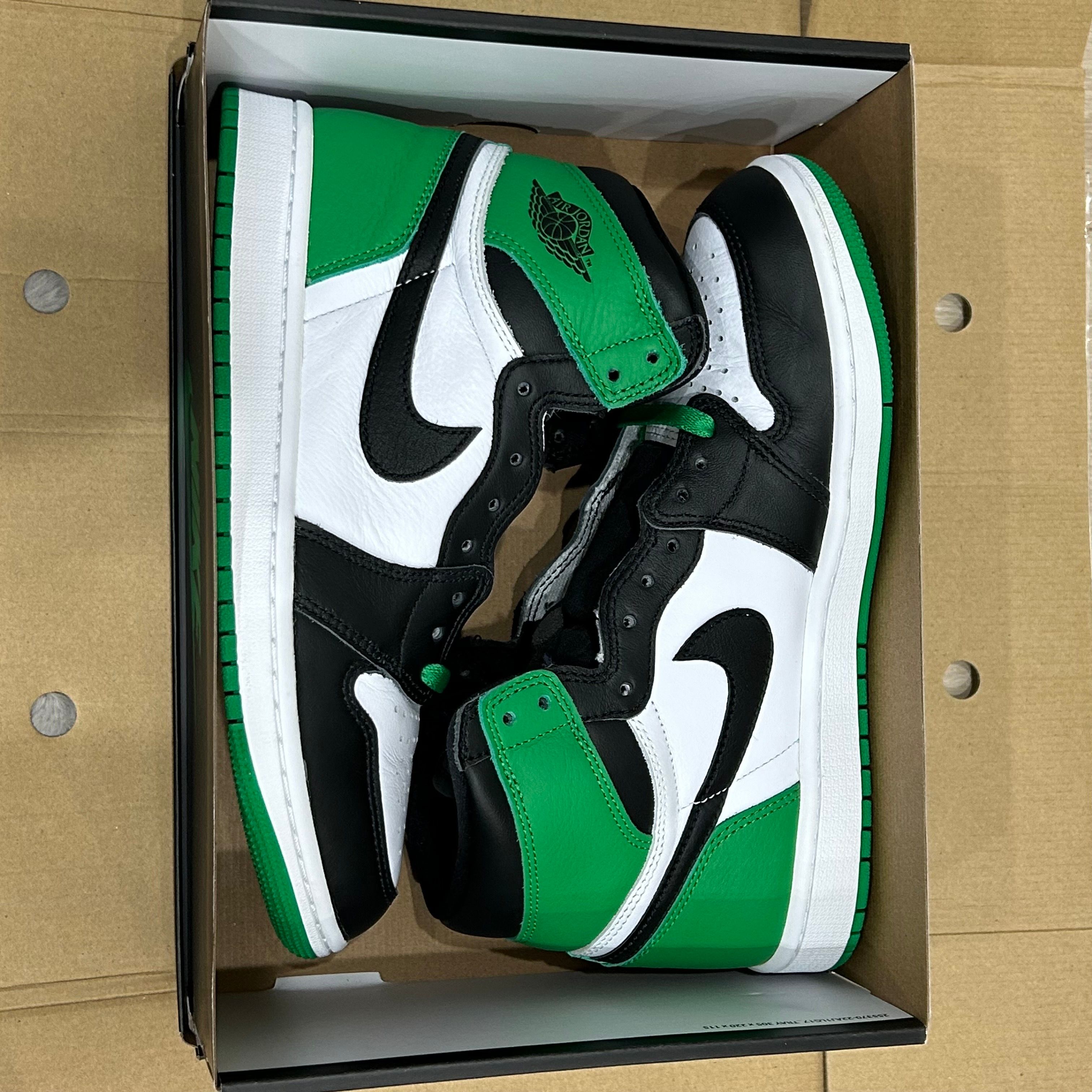 Nike Air Jordan 1 Retro High OG "Celtics/Black and Lucky Green" (2023)