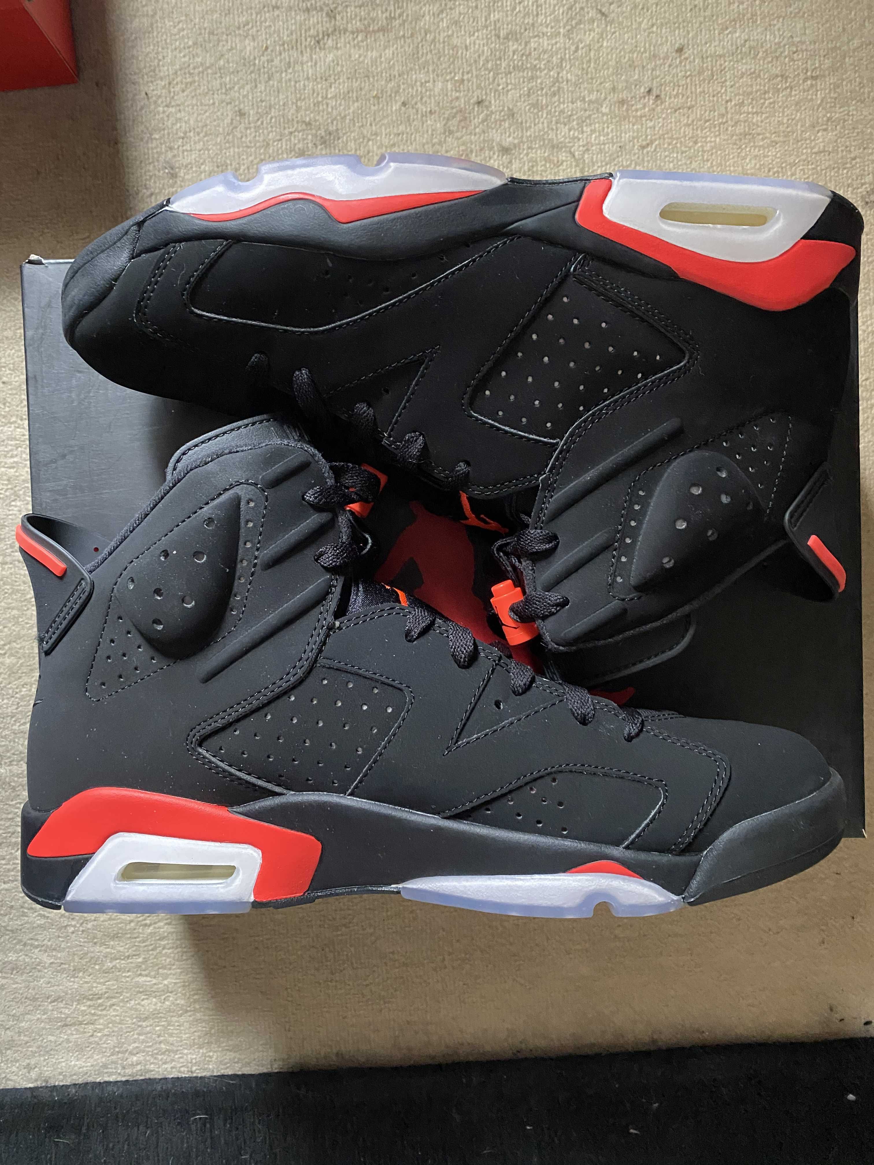 Nike Air Jordan 6 Retro OG "Black/Infrared"