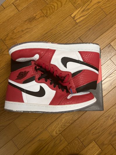 Spiderman × Nike Air Jordan 1 Origin Story "Gym Red/White/Photo Blue/Black"
