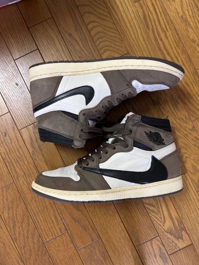 Travis Scott × Nike Air Jordan 1 Retro High OG TS SP "Sail/Dark Mocha"
