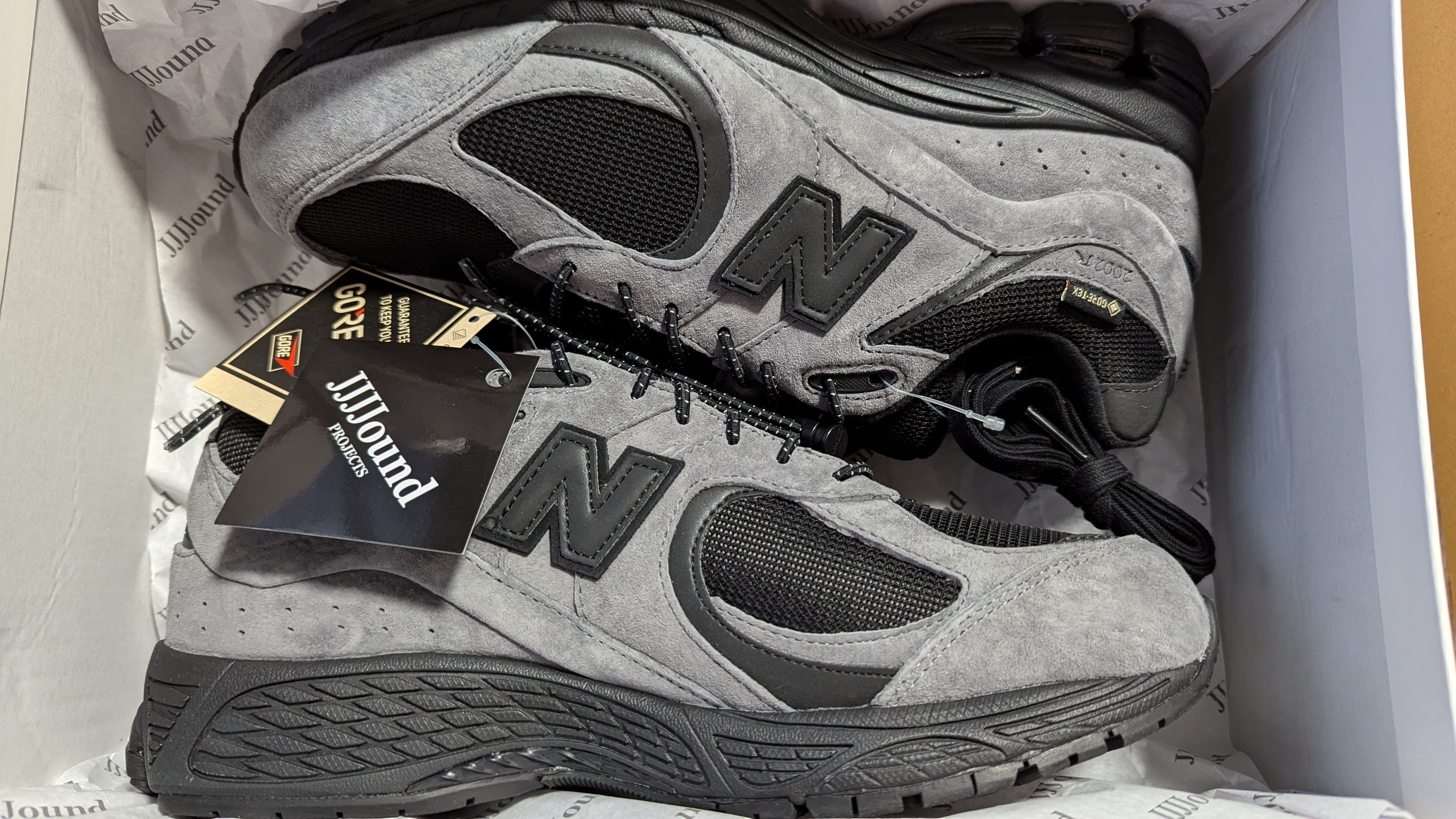 JJJJound × New Balance 2002R GORE-TEX "Charcoal" M2002RXZ