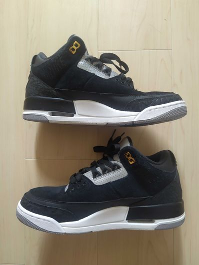 Nike Air Jordan 3 Retro Tinker "Black/Cement Grey"