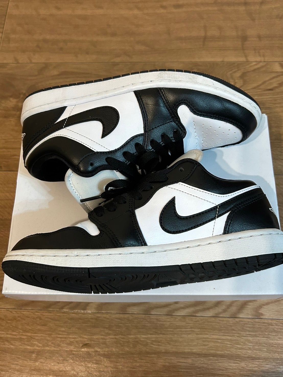Nike Women's Air Jordan 1 Low "White/Black"