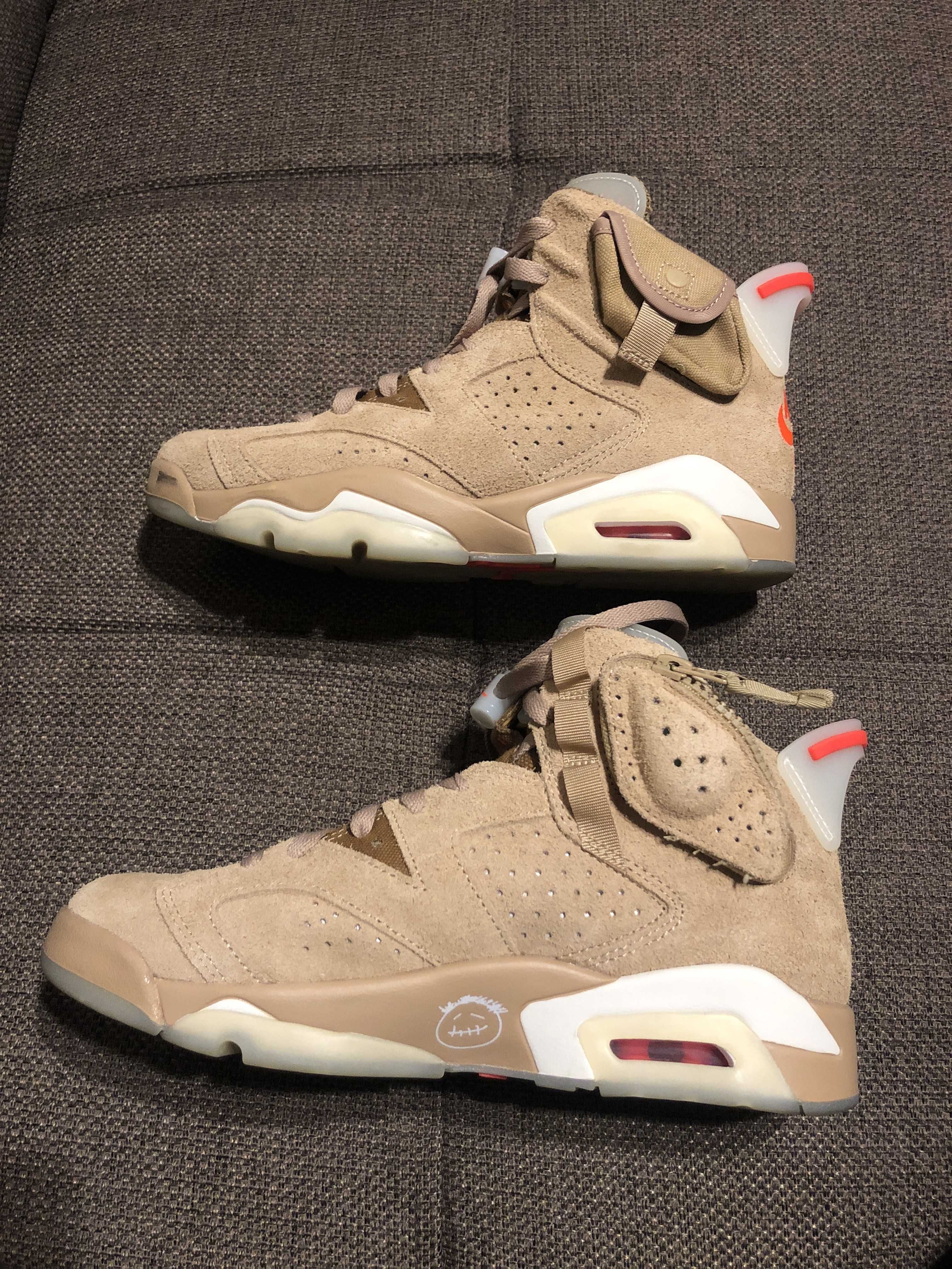 Travis Scott × Nike Air Jordan 6 "British Khaki"