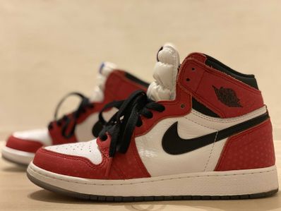Nike GS Air Jordan 1 Retro High "Spider-Man Origin Story"