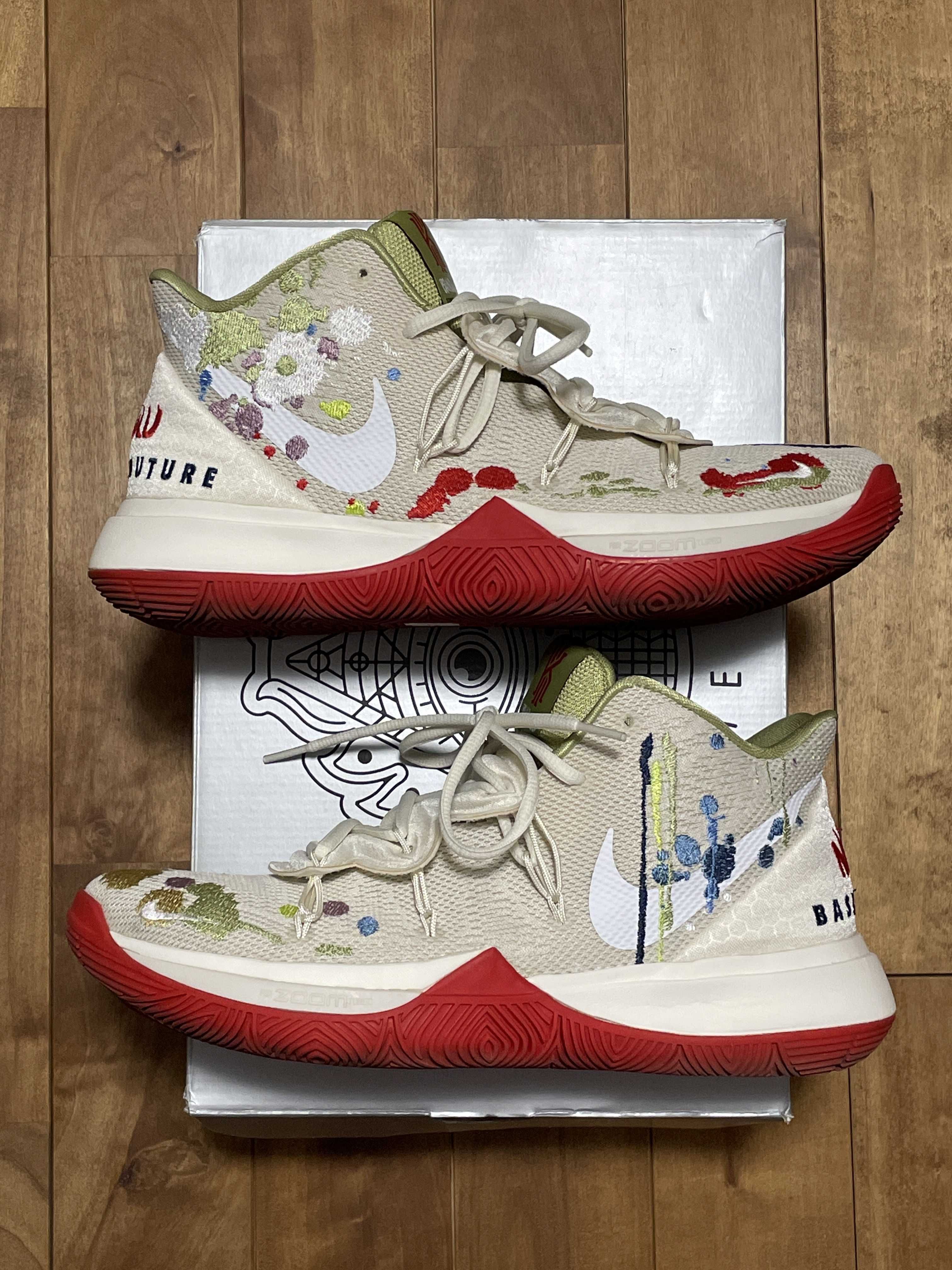 NIKE × BANDULU KYRIE 5 "Multi/Red"