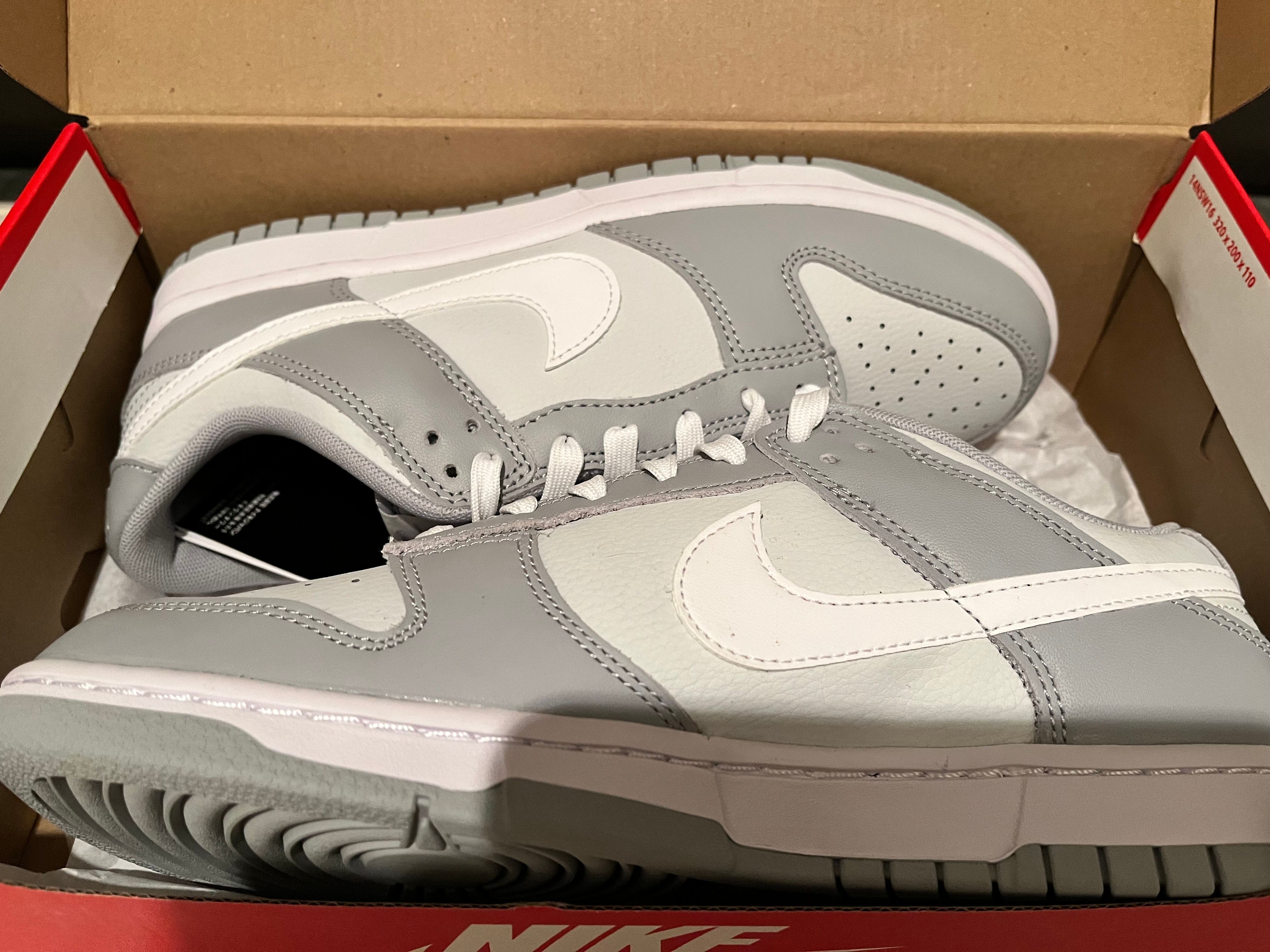 Nike Dunk Low "Pure Platinum/White/Wolf Gray"