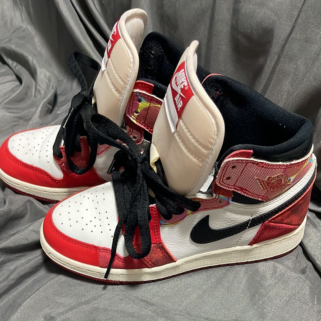 Spider-Man × Nike GS Air Jordan 1 High OG SP "Next Chapter/Spider-Man:Across the Spider-Verse"